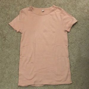 Pink T Shirt. Great for work